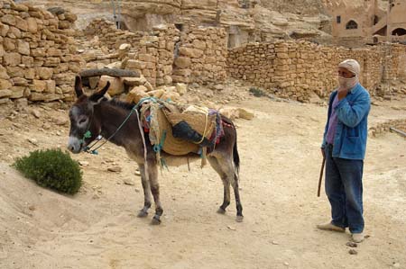 JKW_3713 man and donkey